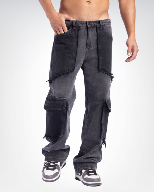 Hidden Washed Gray Jean