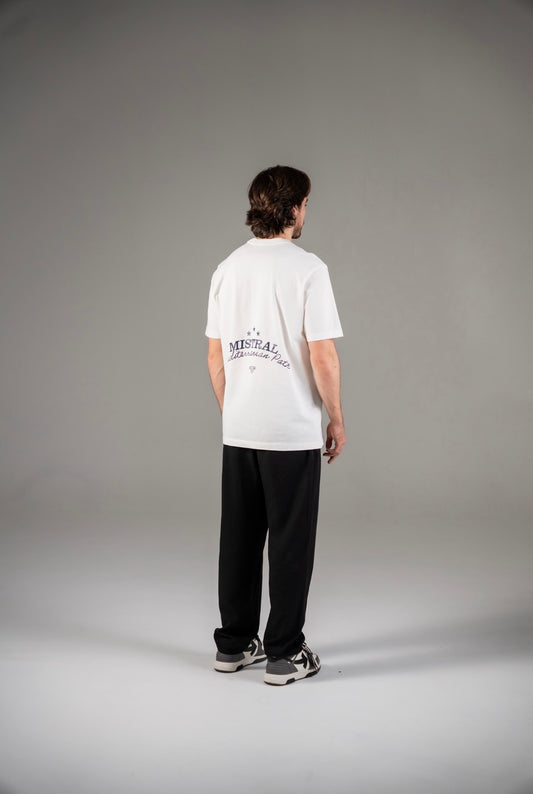 Basic Mistral White Regular T-Shirt