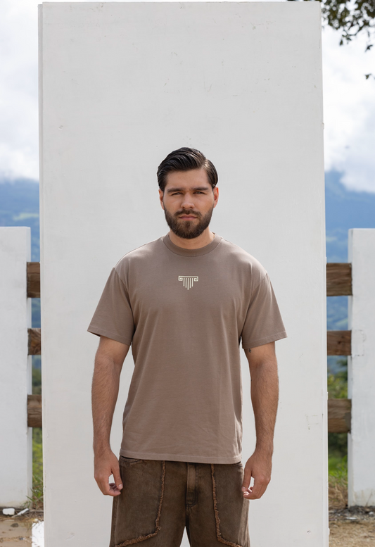 Hiedra Oversize Brown T-Shirt