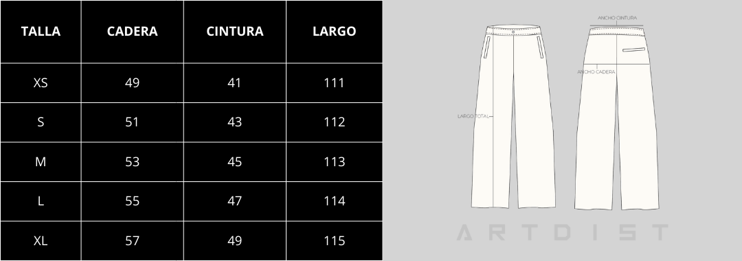 Mistral Jean para dama