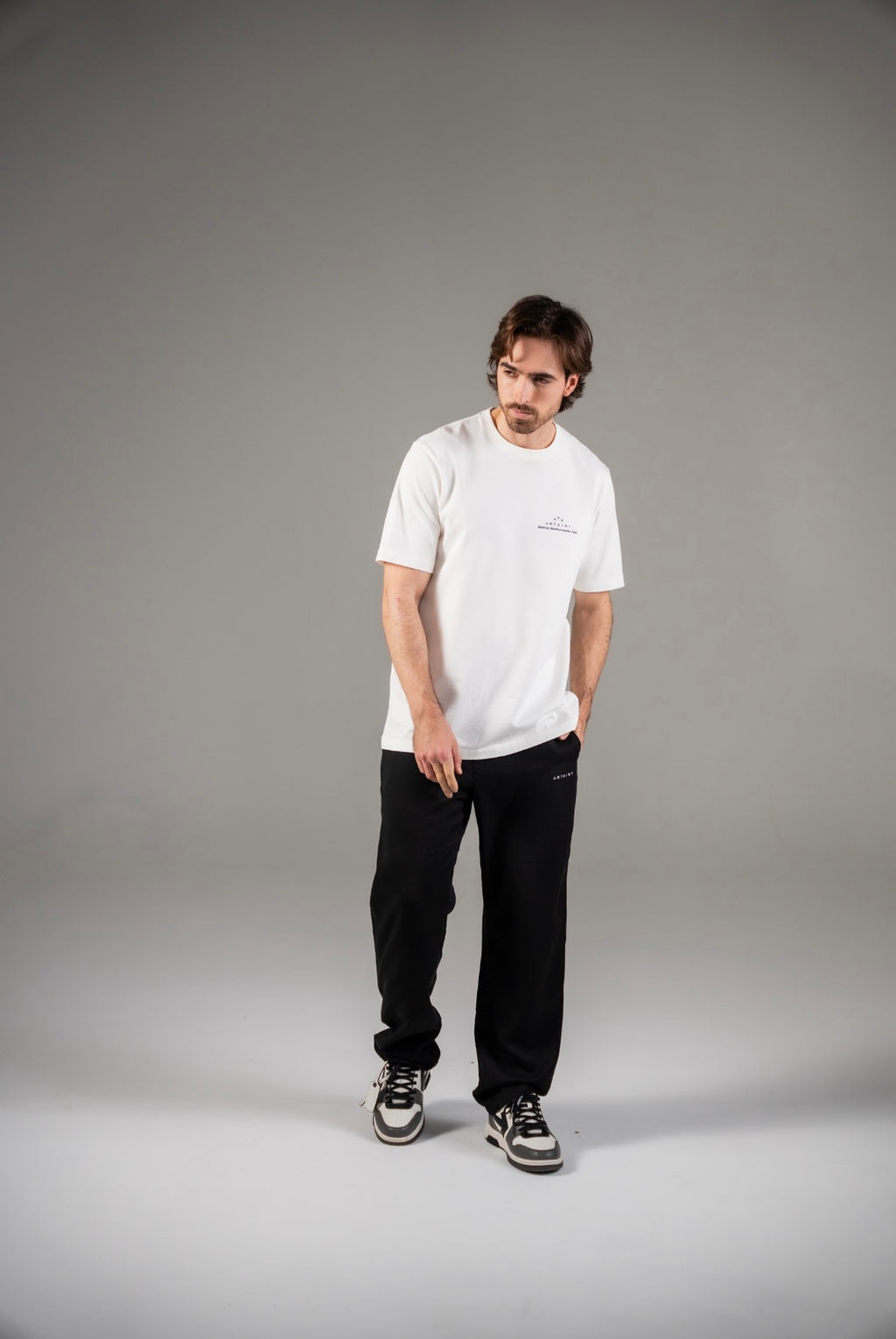 Basic Mistral White Regular T-Shirt
