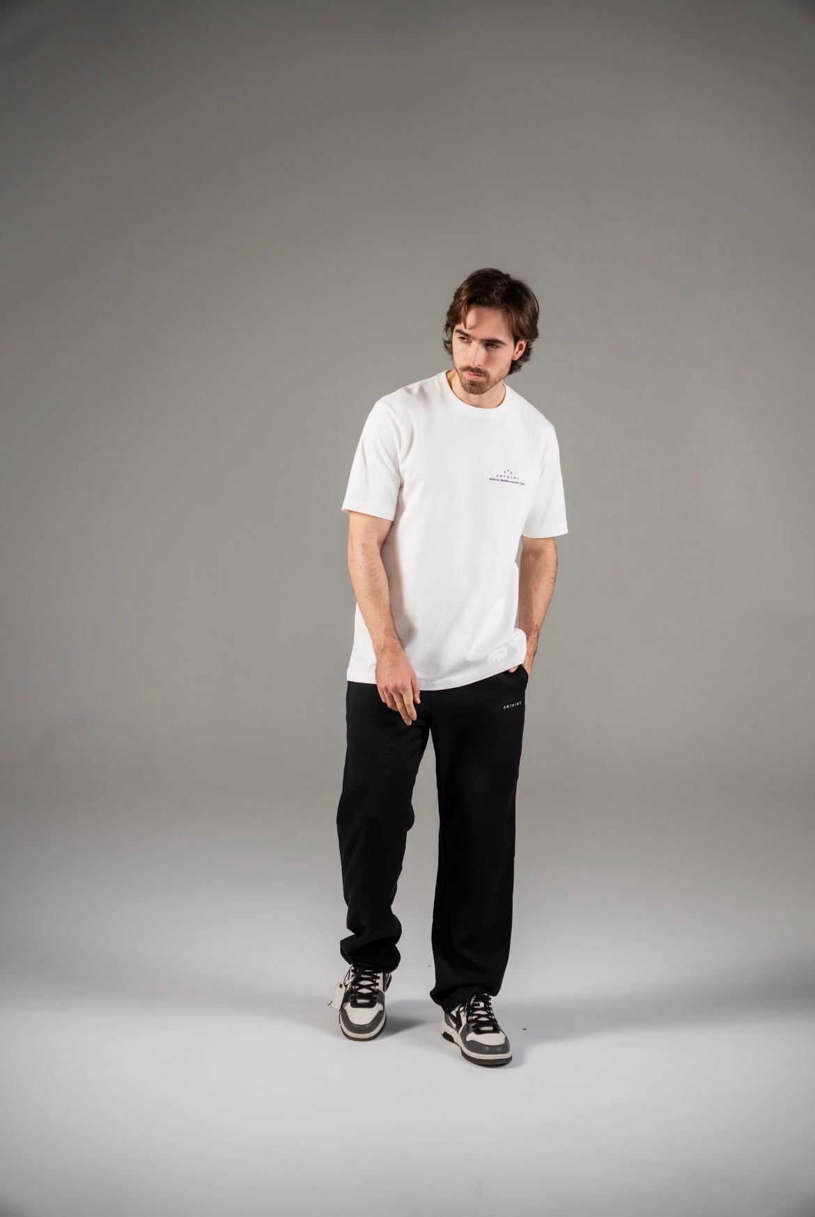 Basic Mistral White Regular T-Shirt