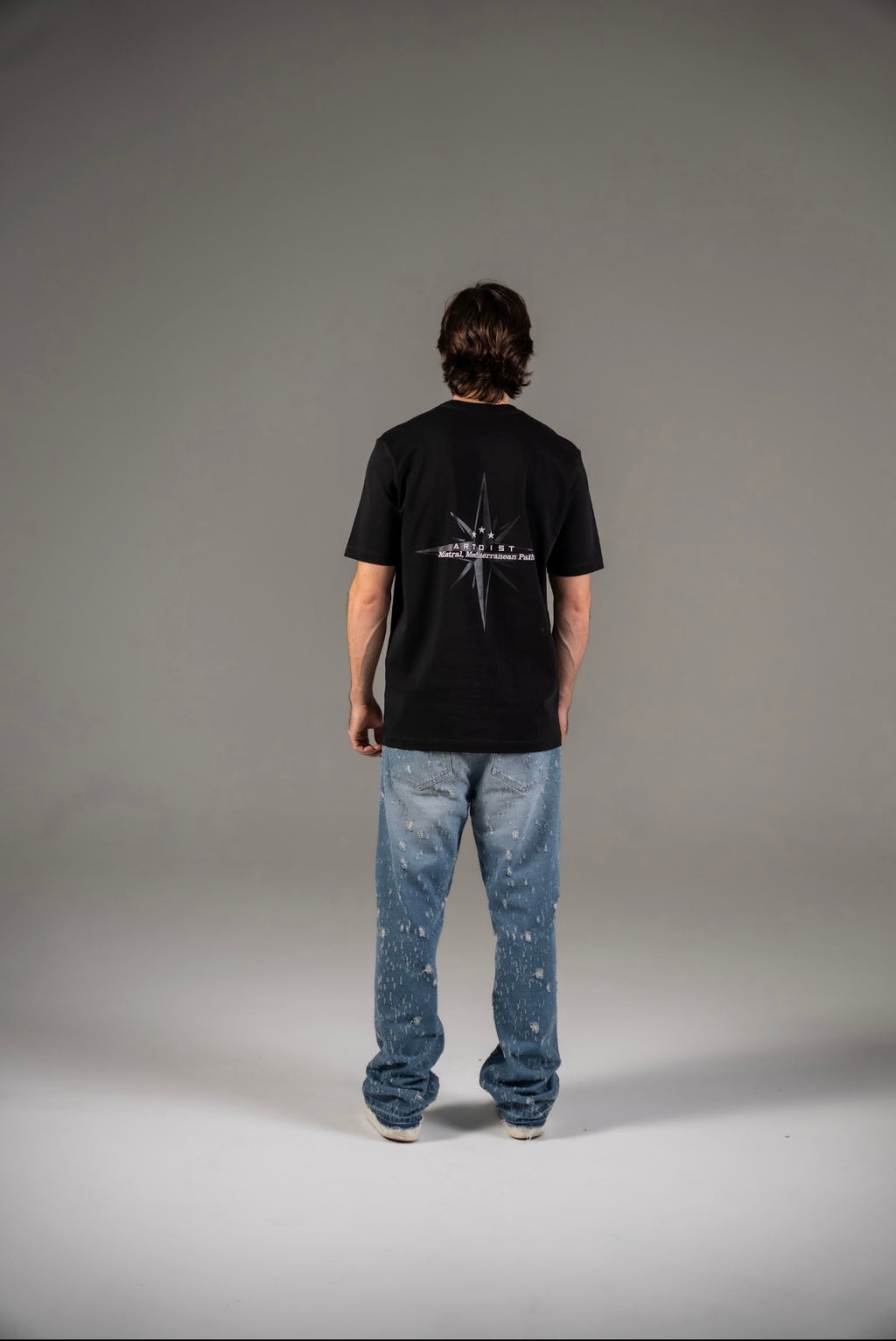 The Jar Black Regular T-Shirt