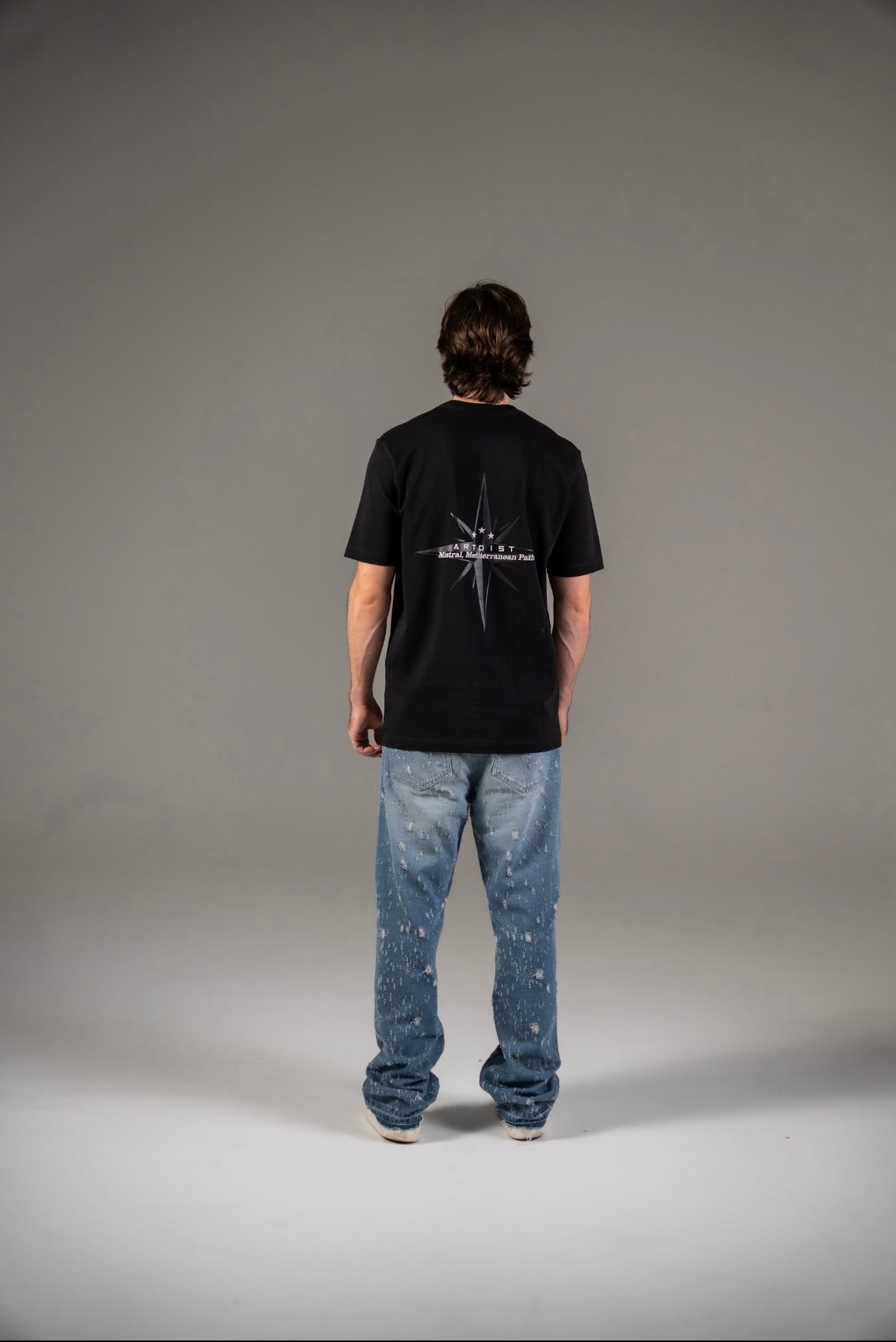 The Jar Black Regular T-Shirt