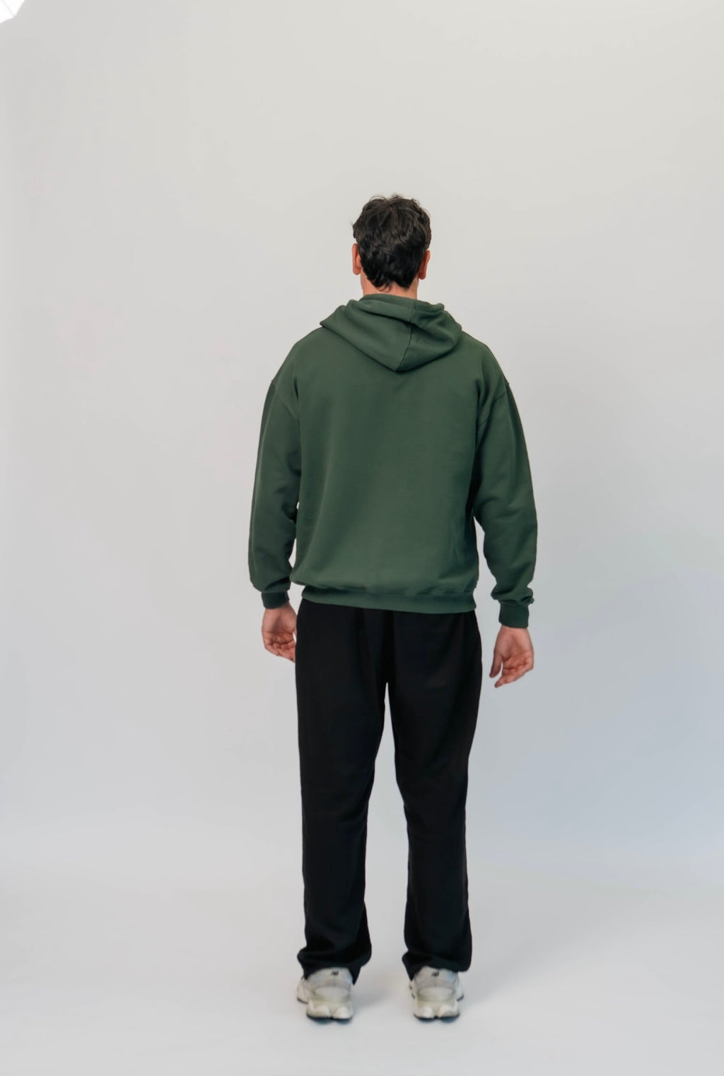 Laces Green Hoodie
