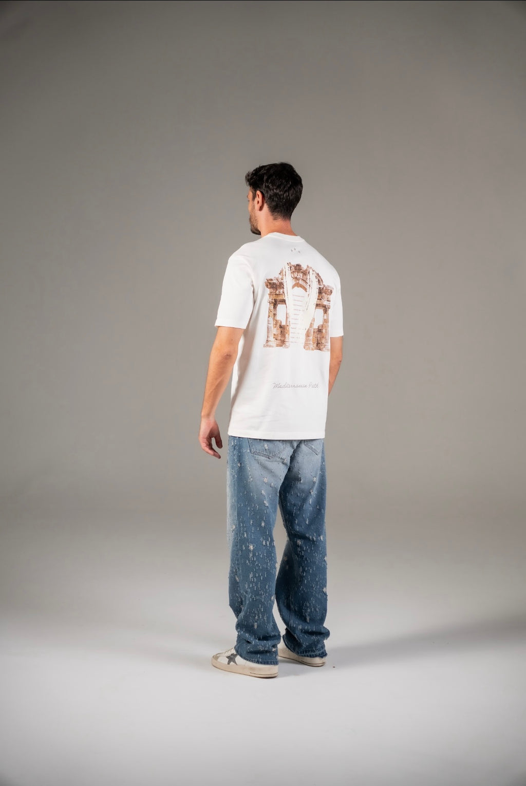 Arch White T-Shirt Regular Fit