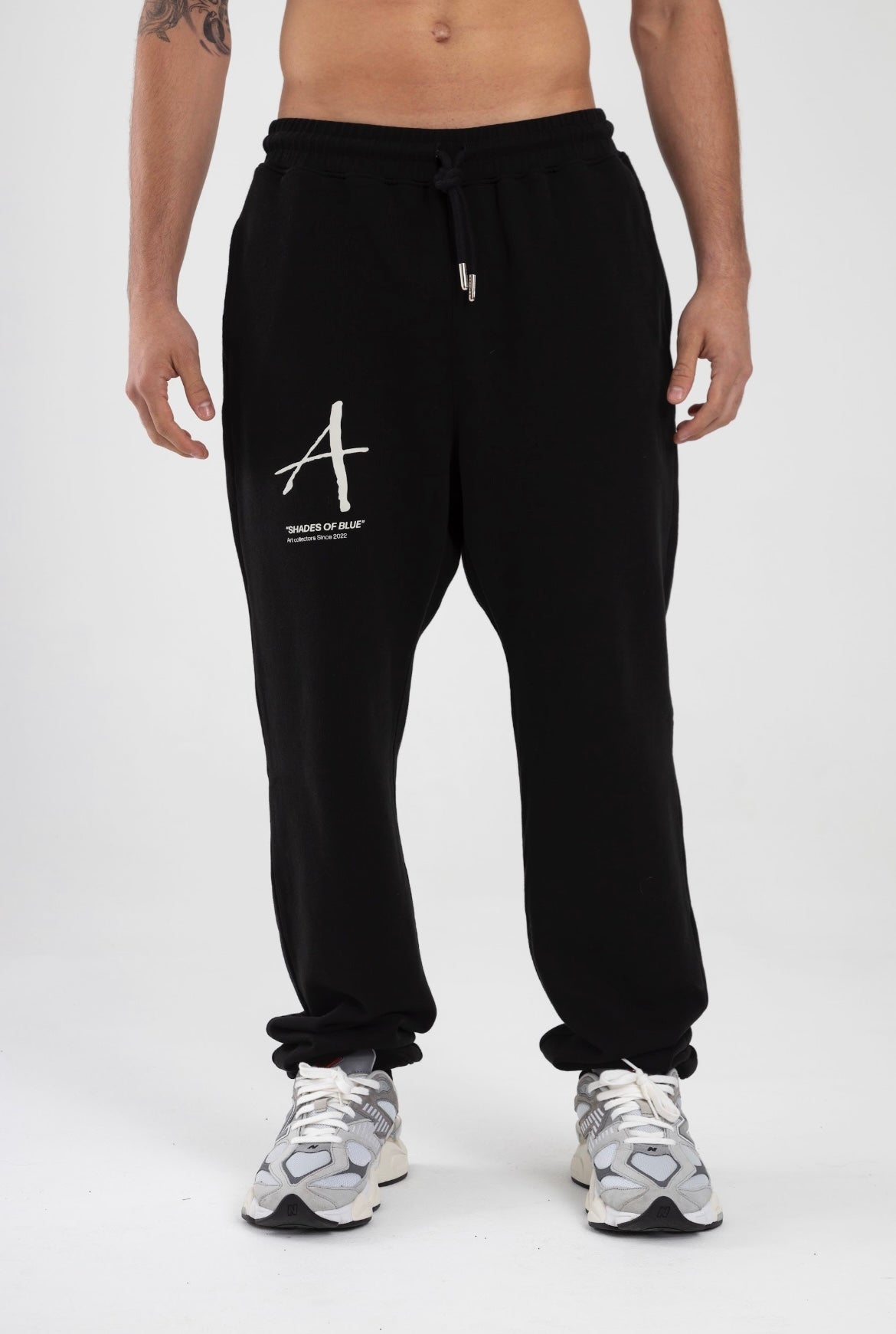 A Blue Mines Black Jogger