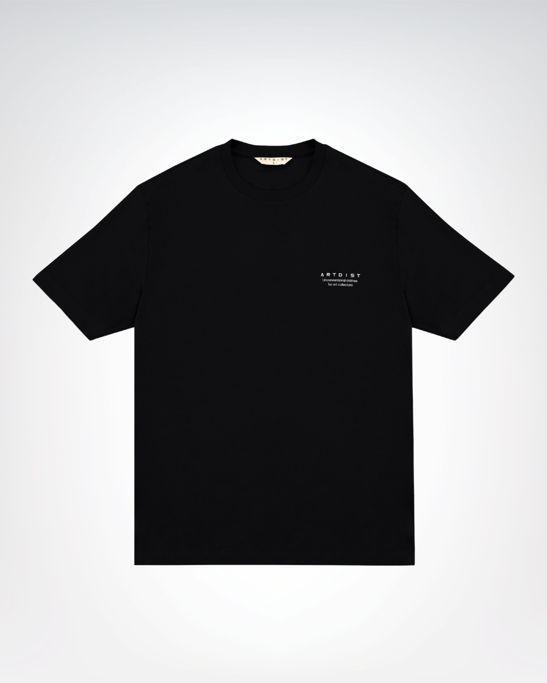 Art Collectors Oversize Black T-Shirt