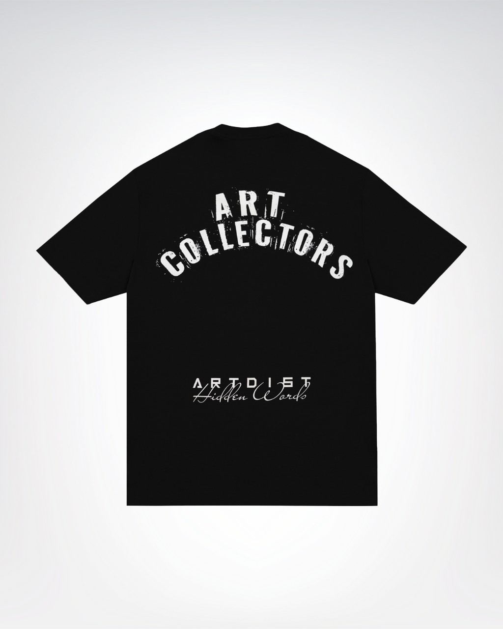Art Collectors Oversize Black T-Shirt