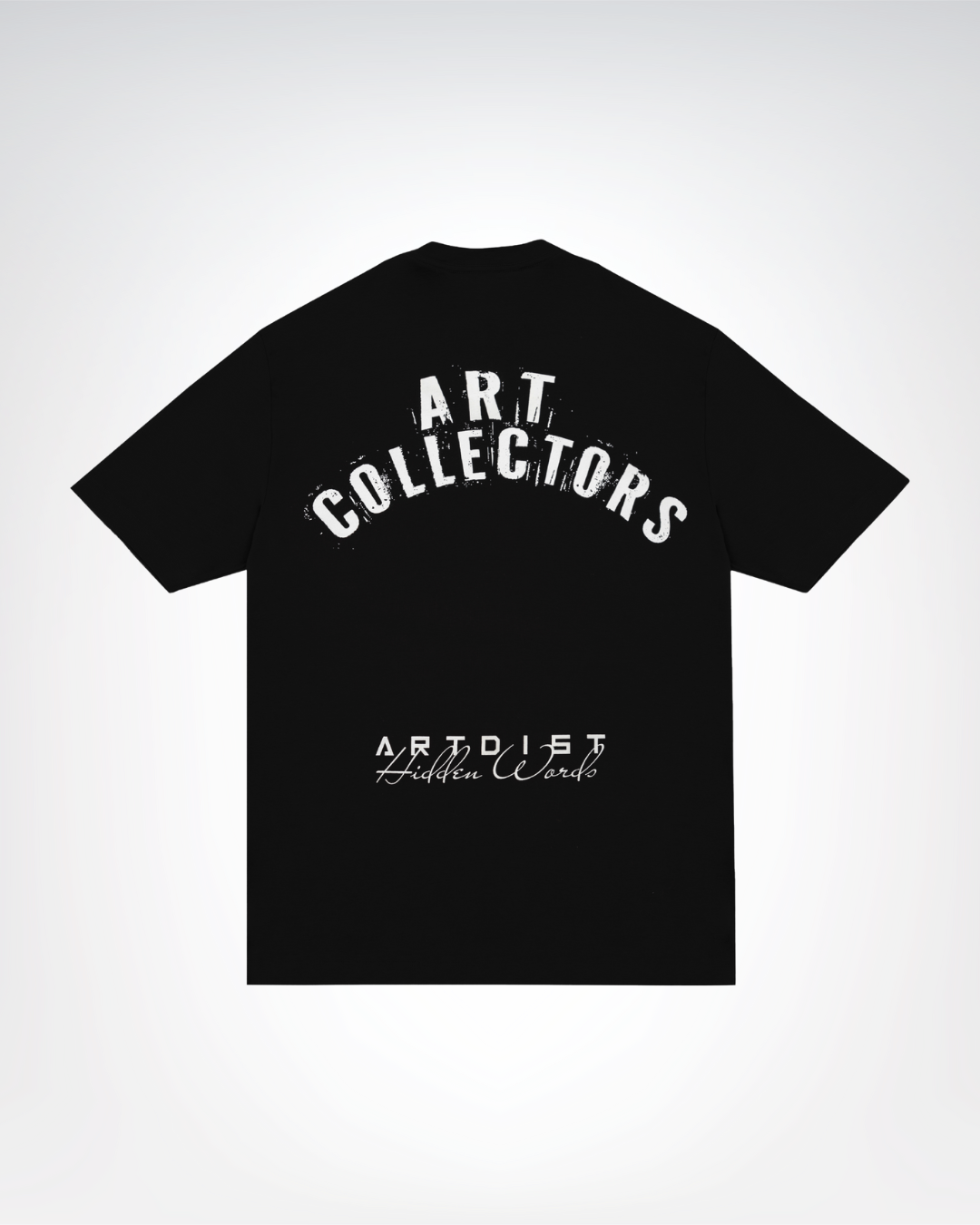 Art Collectors Oversize Black T-Shirt