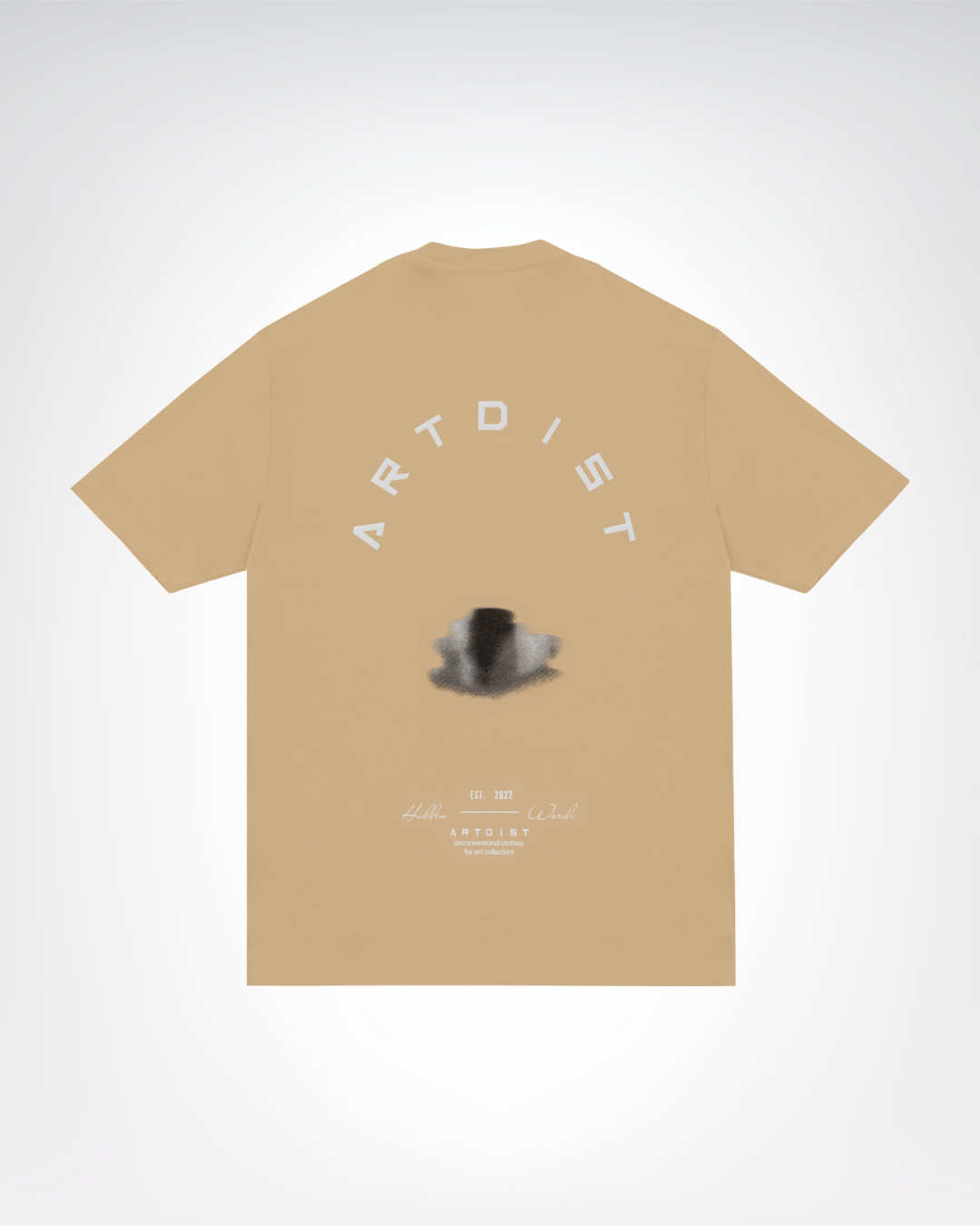 Blurred Face Oversize Safari T-Shirt