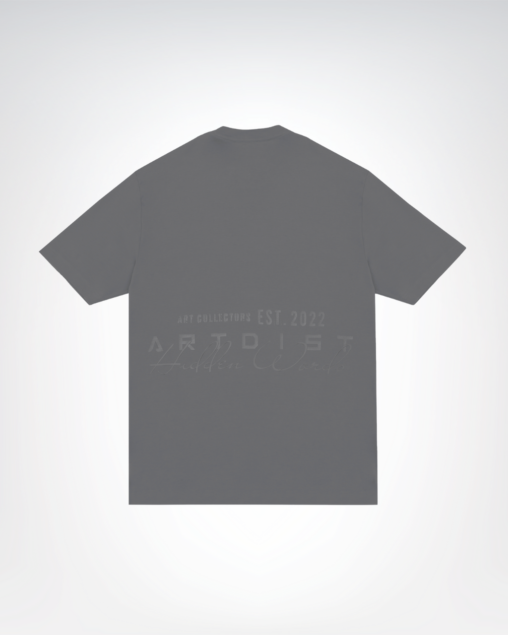 Hidden Words Regular Gray T-Shirt