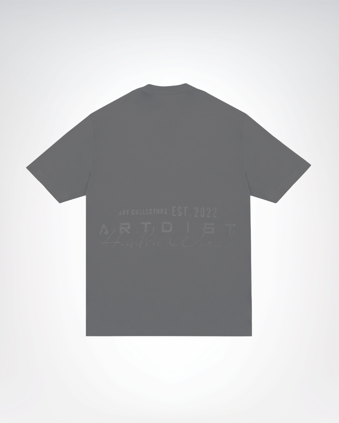 Hidden Words Regular Gray T-Shirt