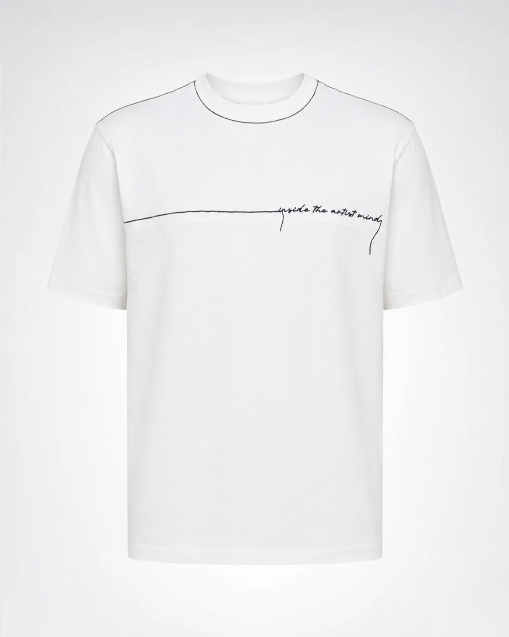 Stroke Ivory Regular Fit T-Shirt