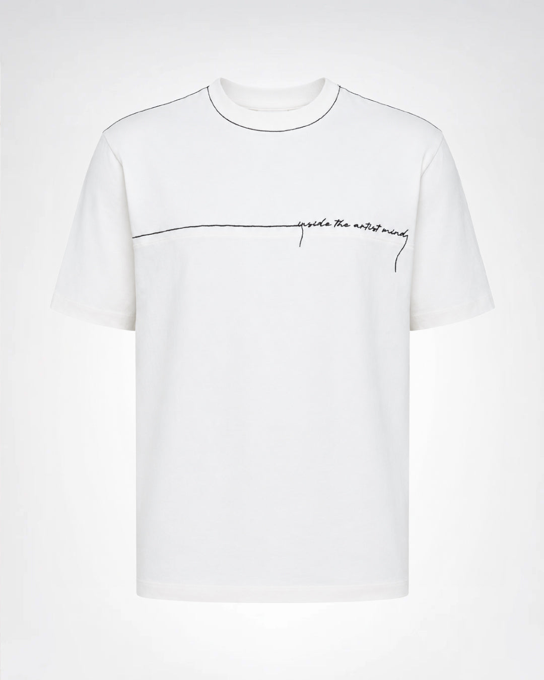 Stroke Ivory Regular Fit T-Shirt
