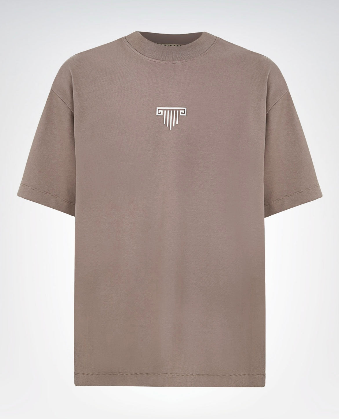 Emblem Taupe T-Shirt
