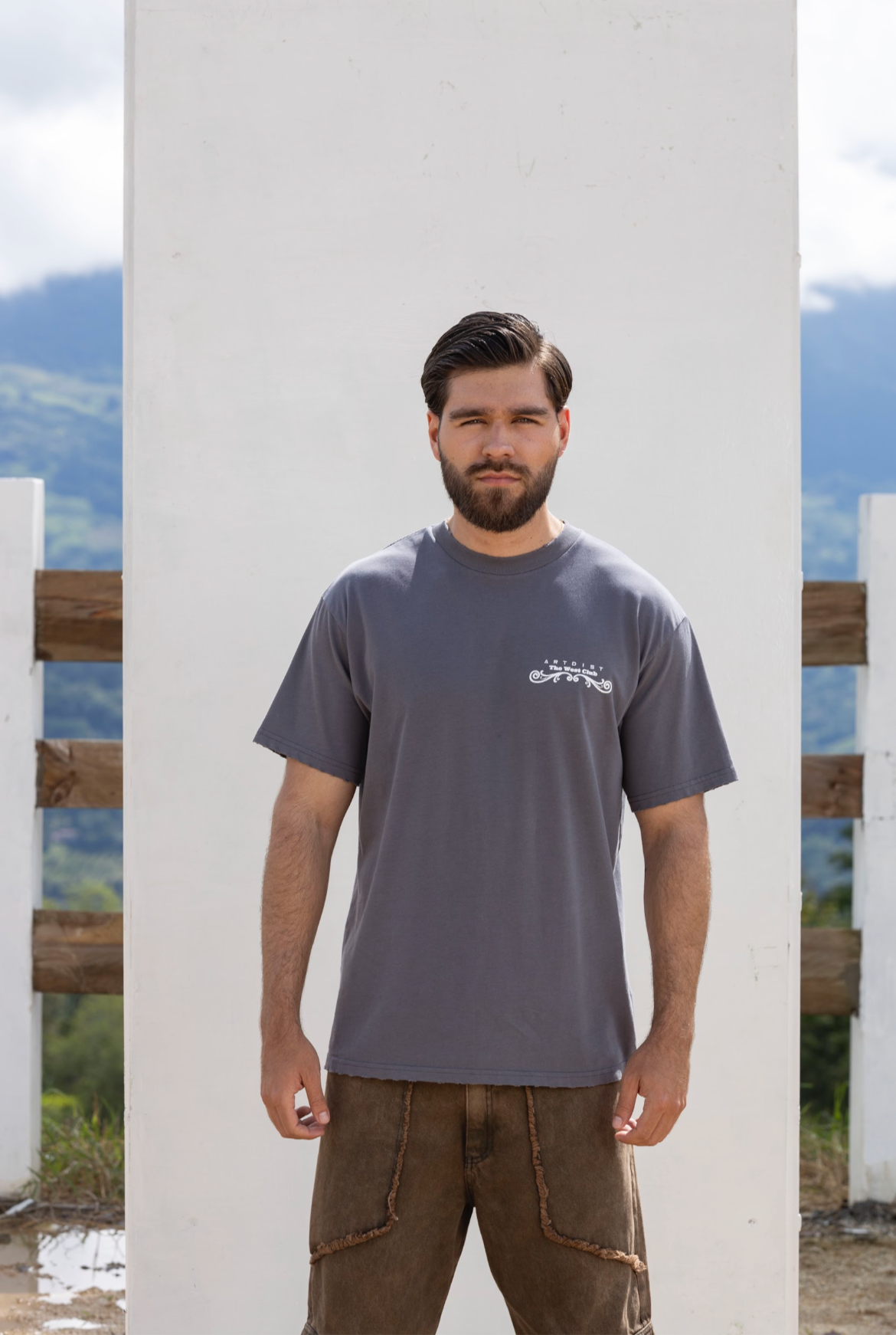 Fathers Oversize Grey T-Shirt