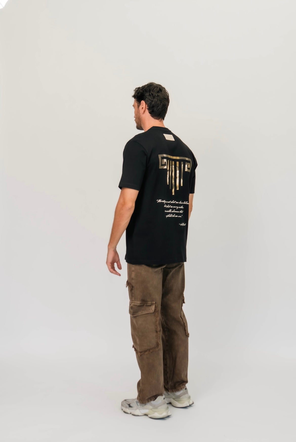 Verse Black T-Shirt