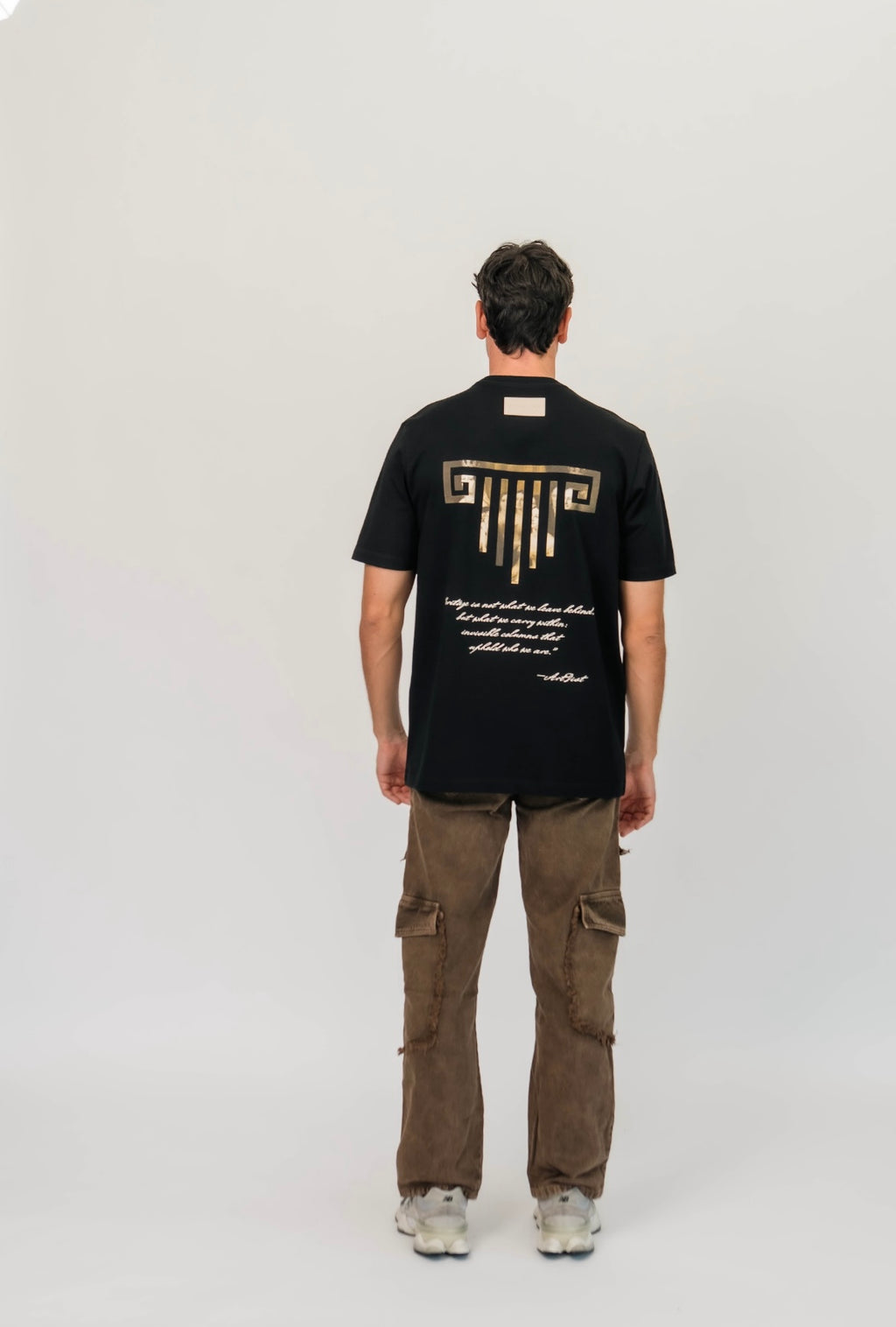 Verse Black T-Shirt