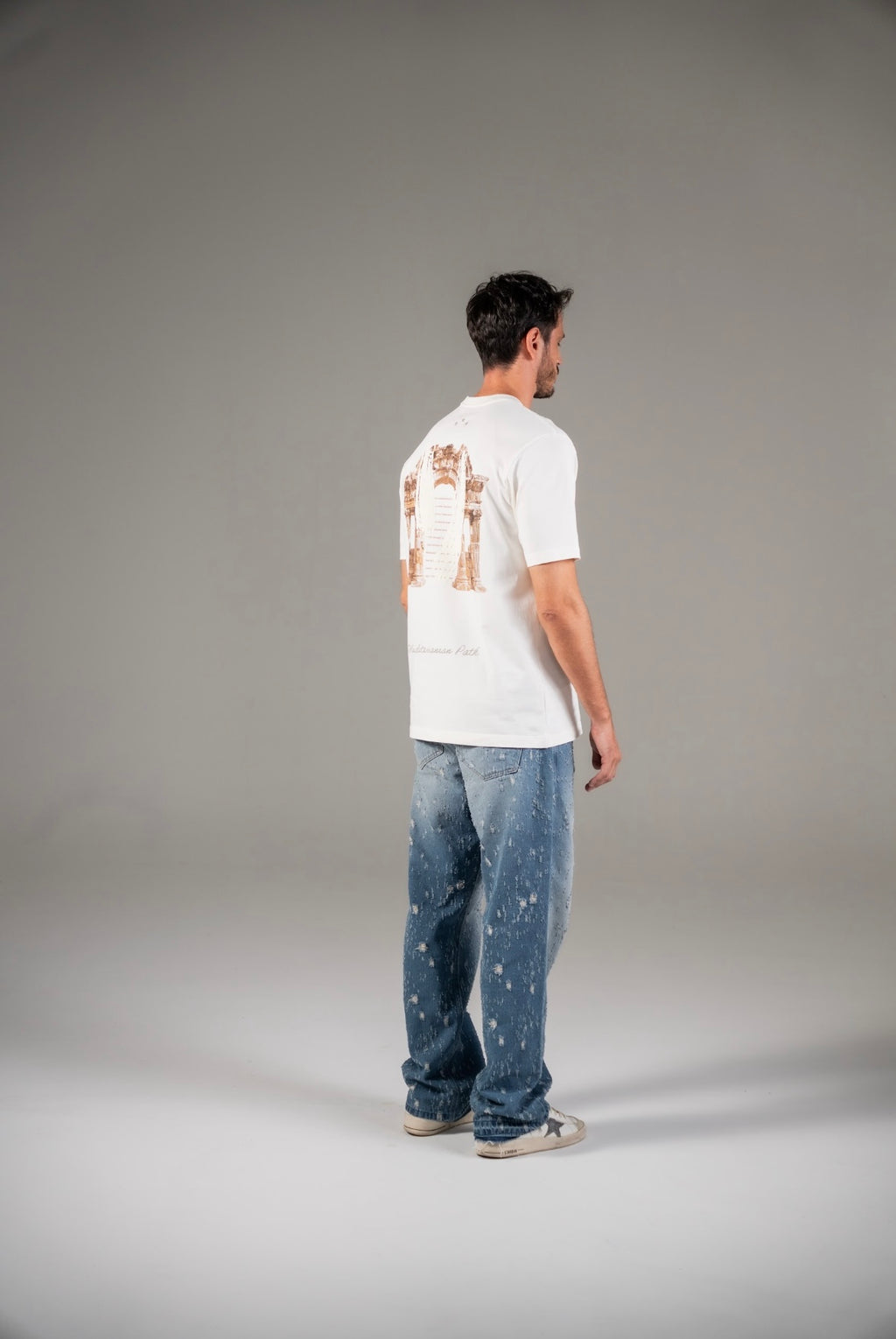 Arch White T-Shirt Regular Fit