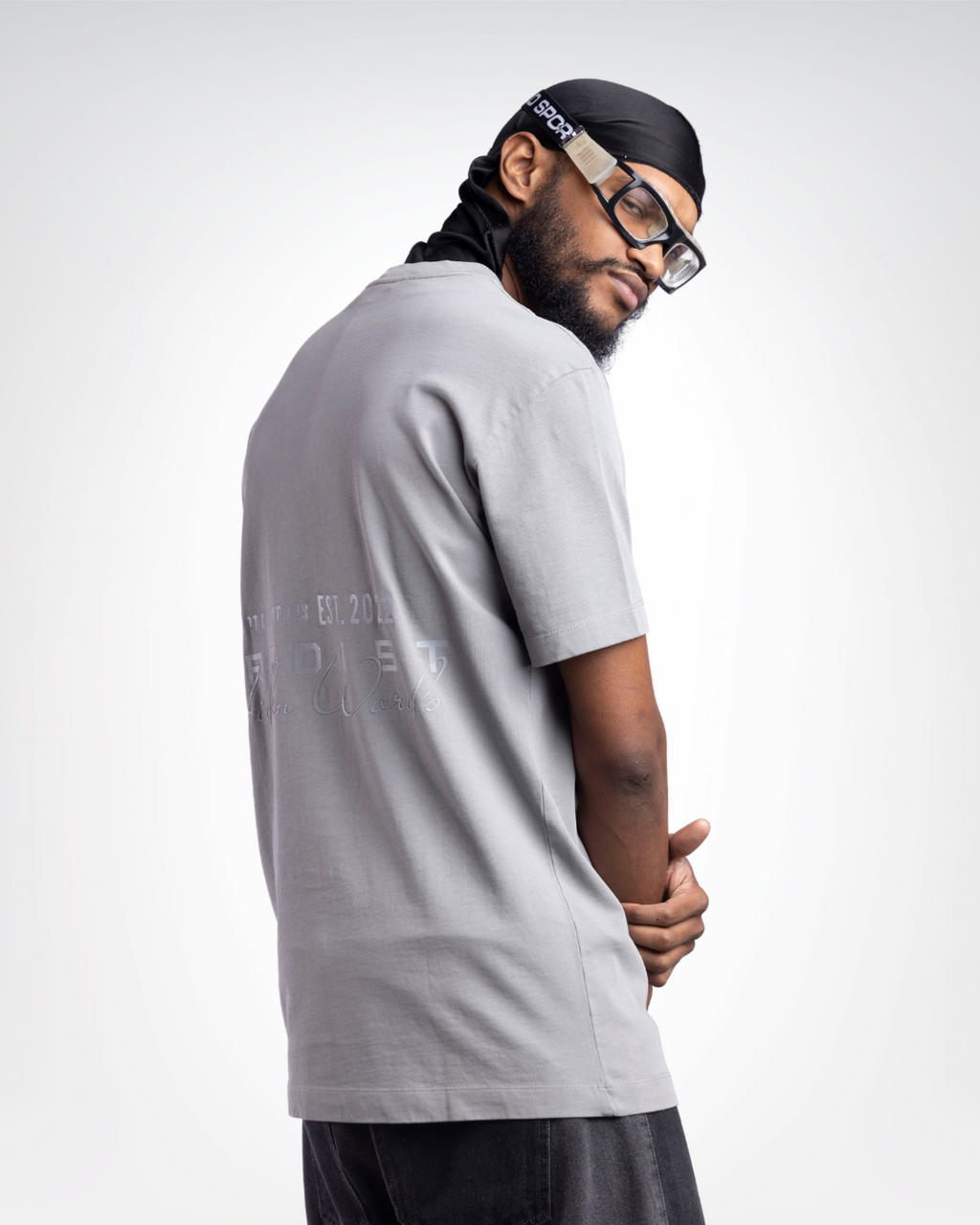 Hidden Words Regular Gray T-Shirt