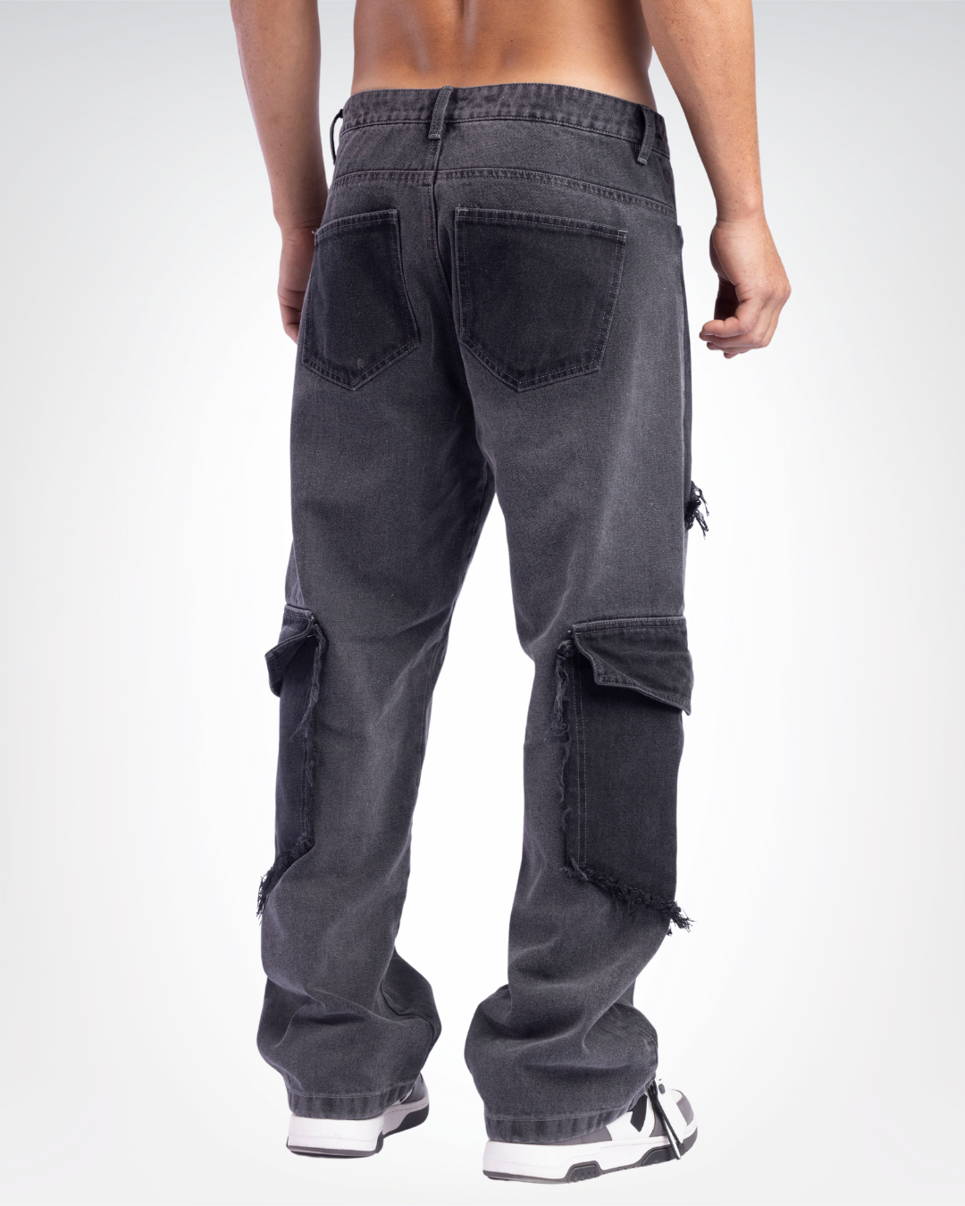 Hidden Washed Gray Jean