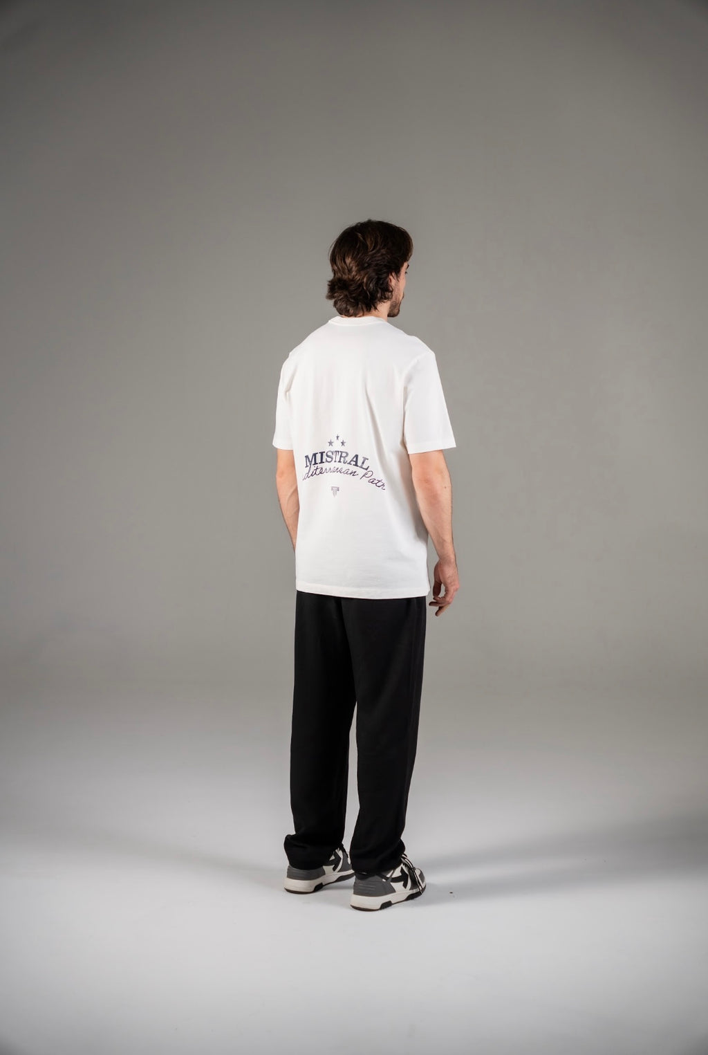 Basic Mistral White Regular T-Shirt