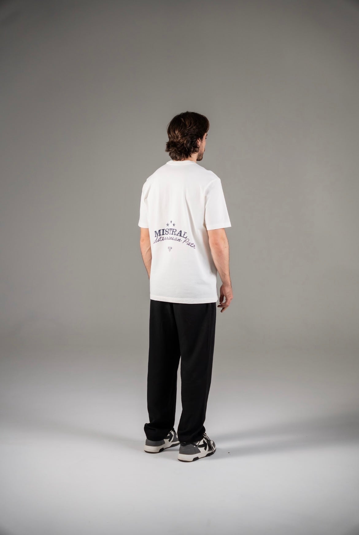 Basic Mistral White Regular T-Shirt