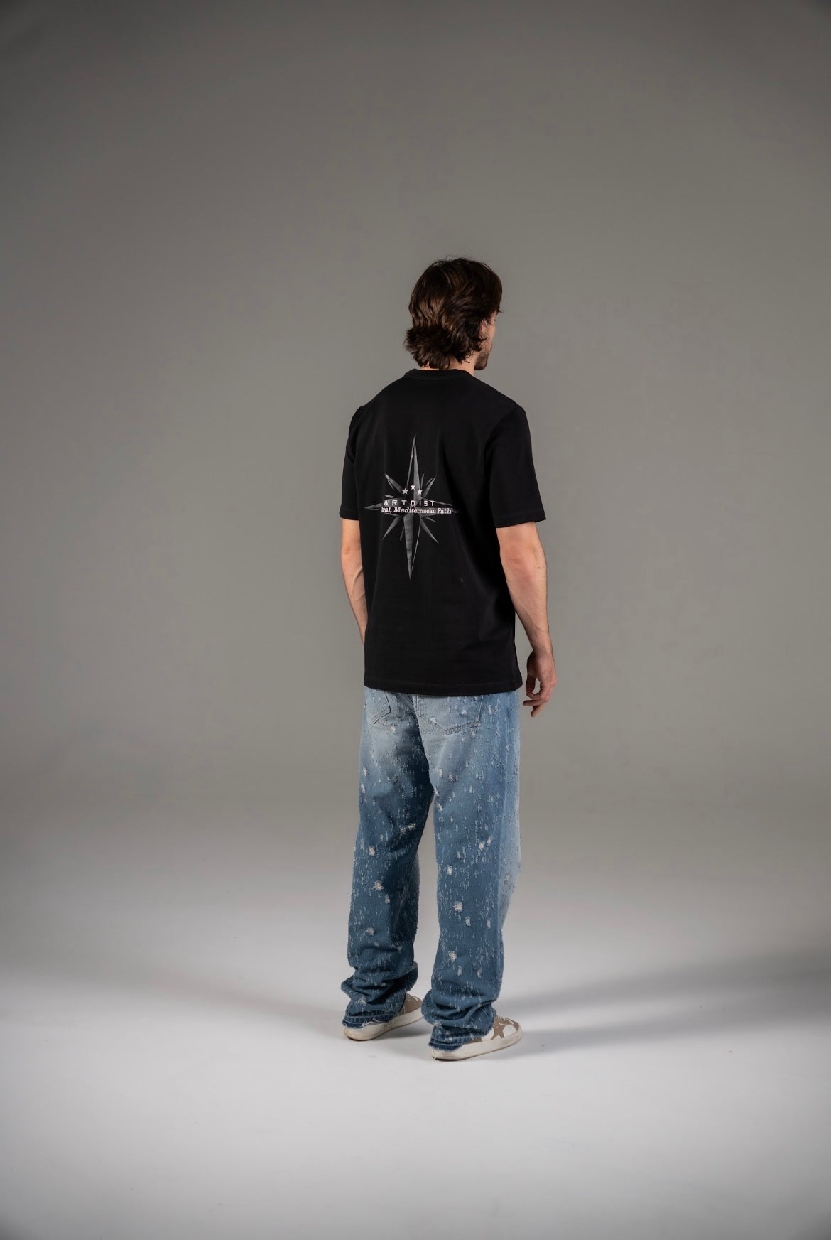 The Jar Black Regular T-Shirt