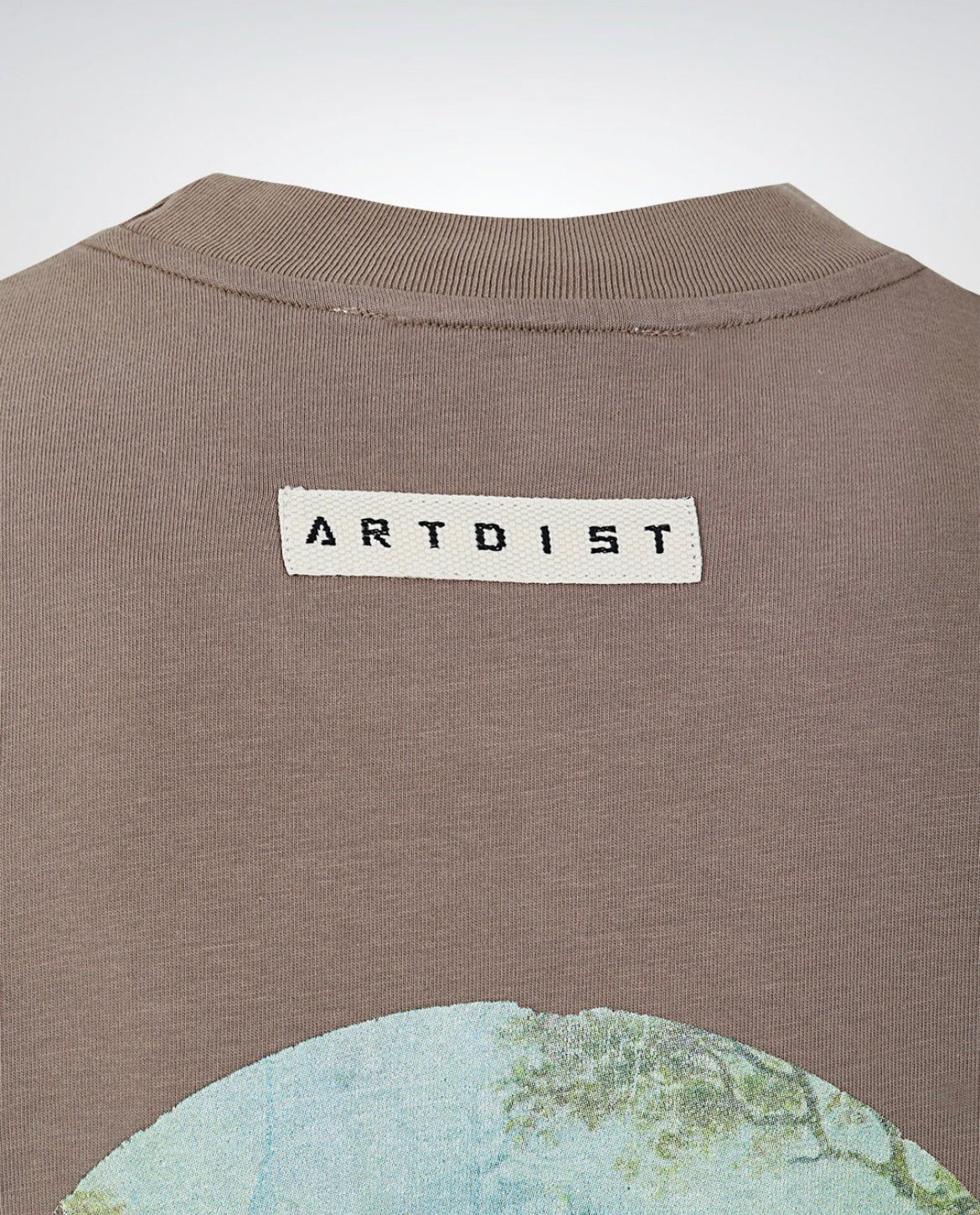 Emblem Taupe T-Shirt
