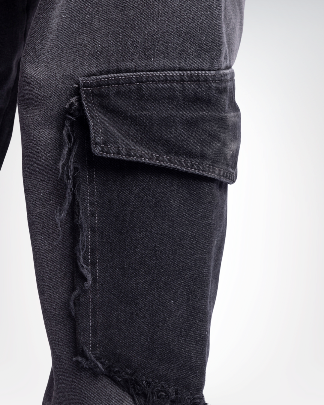 Hidden Washed Gray Jean