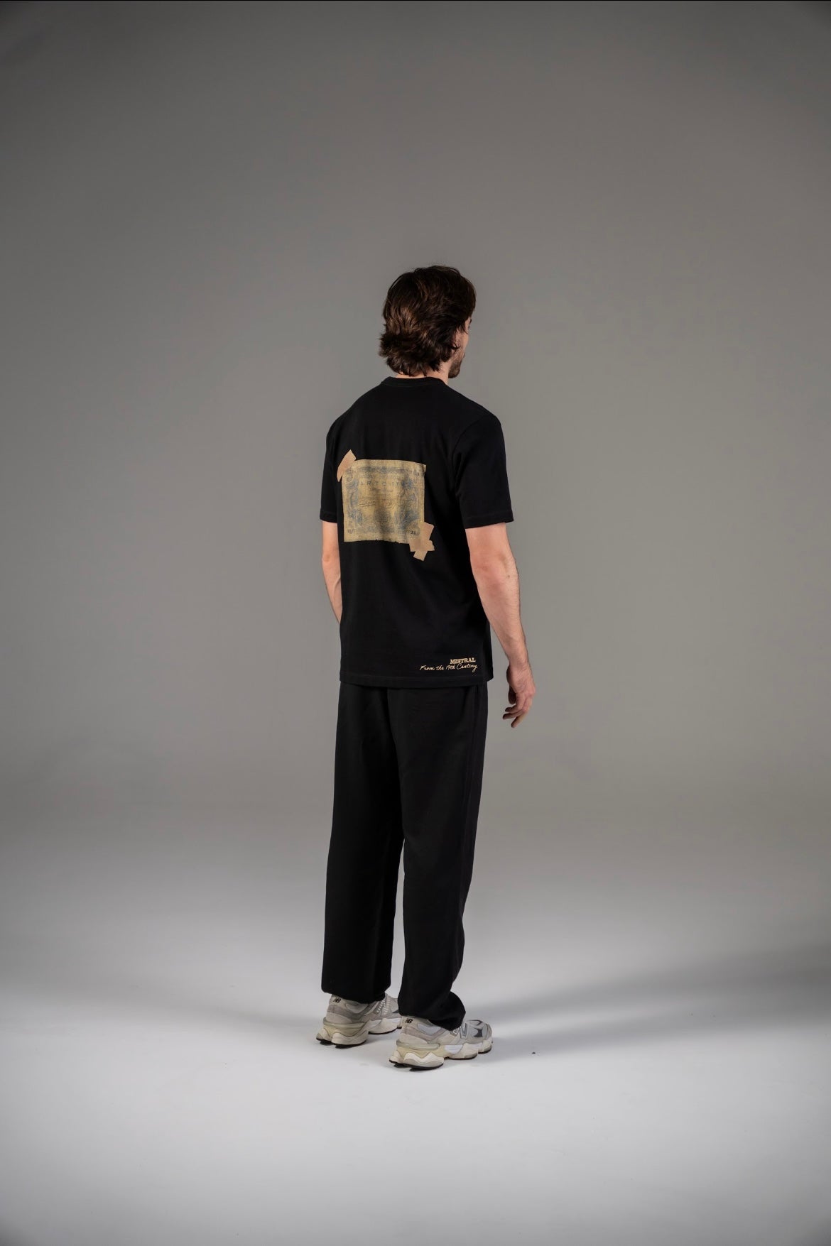 Algerian Black Regular T-Shirt