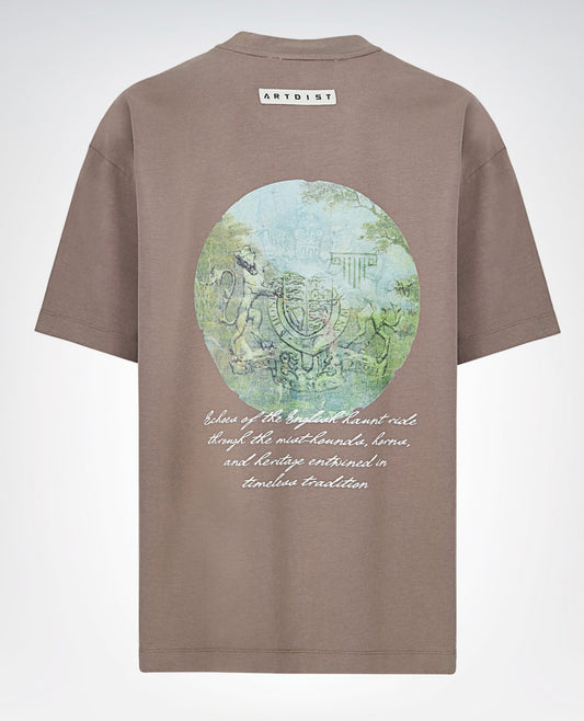 Emblem Taupe T-Shirt