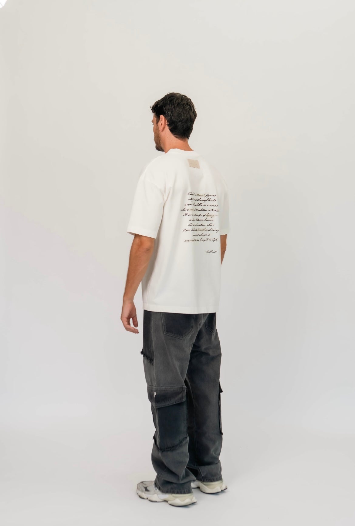 Script Ivory T-Shirt