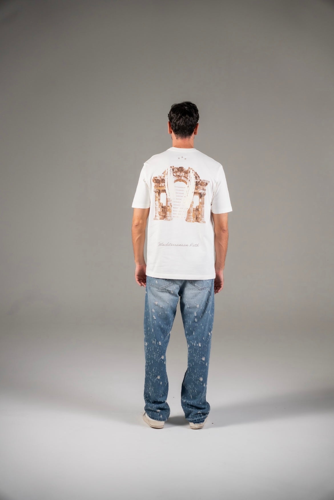 Arch White T-Shirt Regular Fit