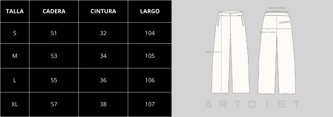 Mistral Black Pant
