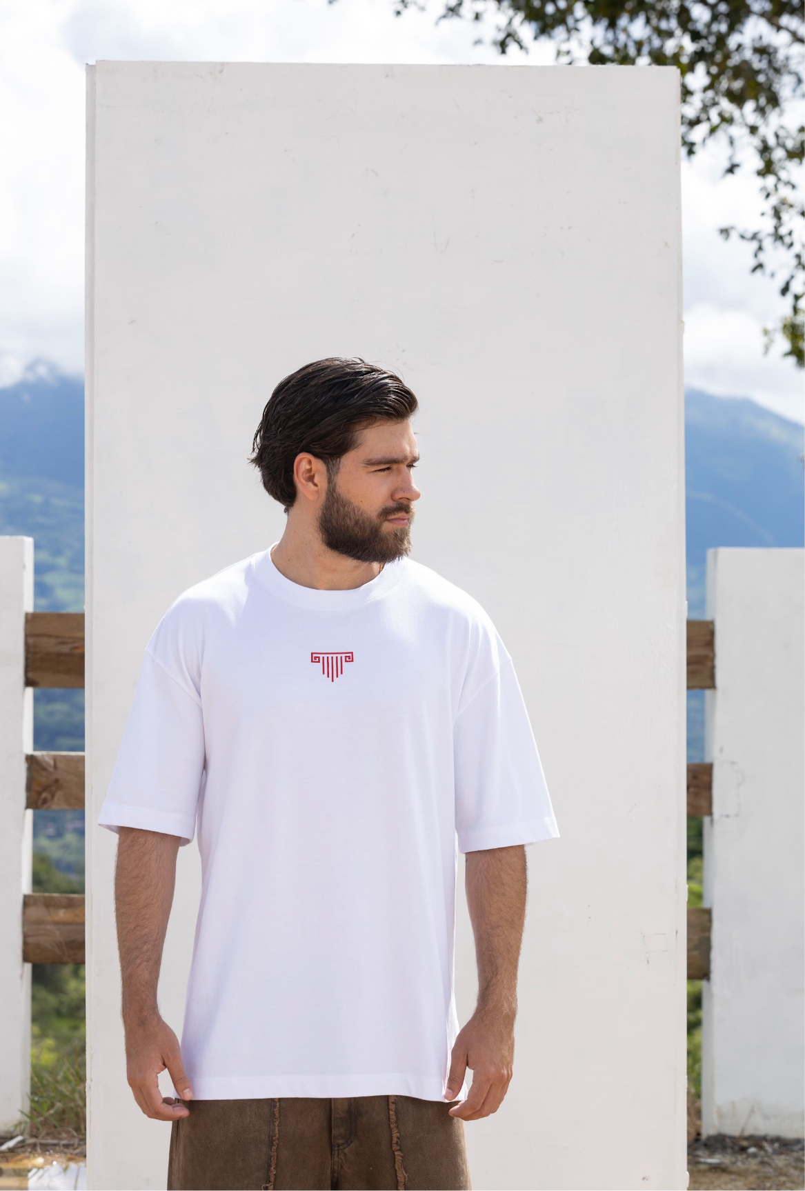 Texana Oversize White T-Shirt