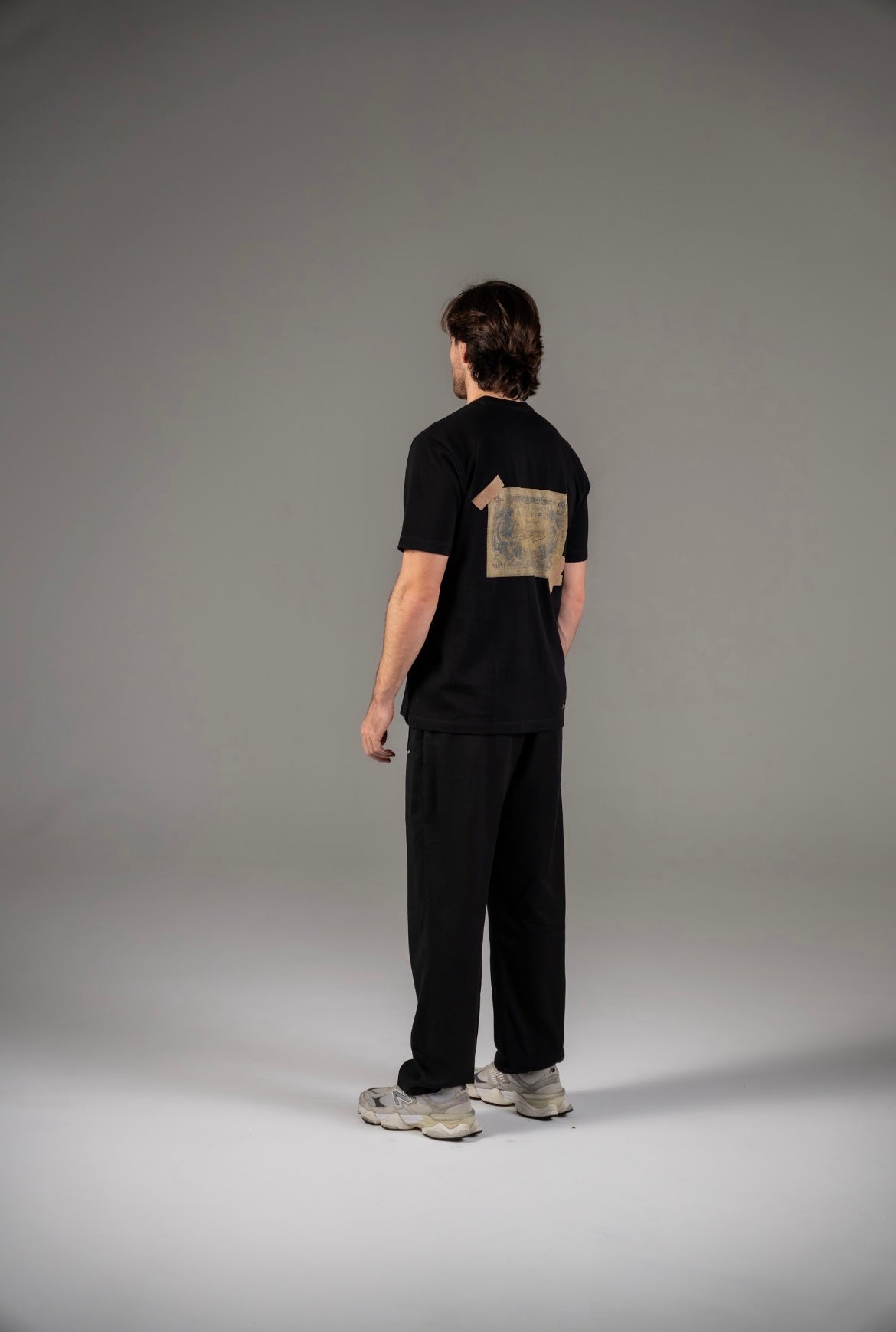 Algerian Black Regular T-Shirt