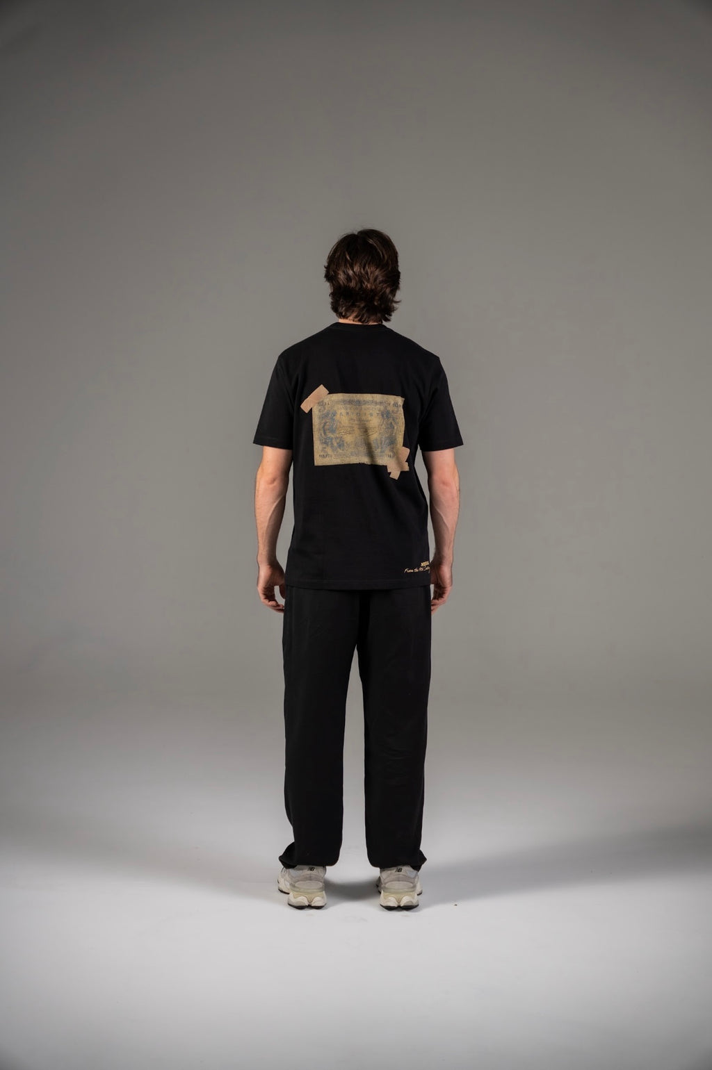 Algerian Black Regular T-Shirt