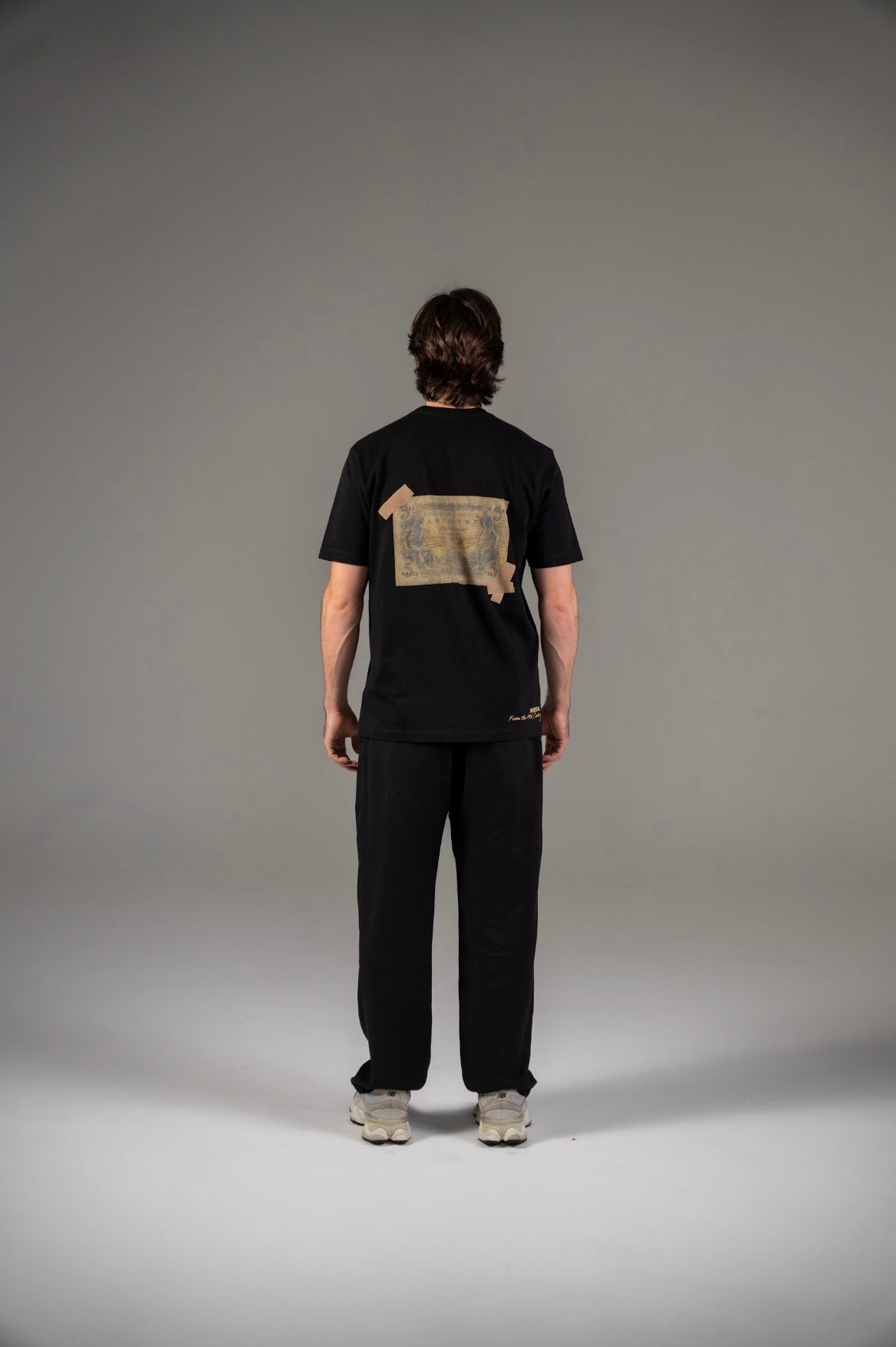 Algerian Black Regular T-Shirt