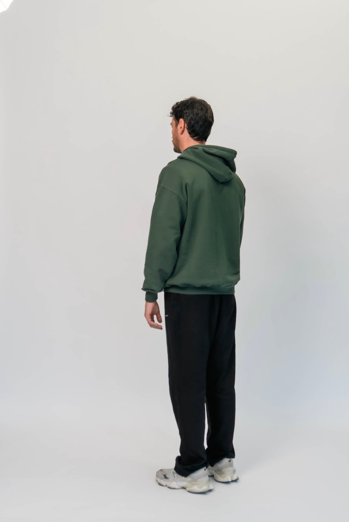 Laces Green Hoodie