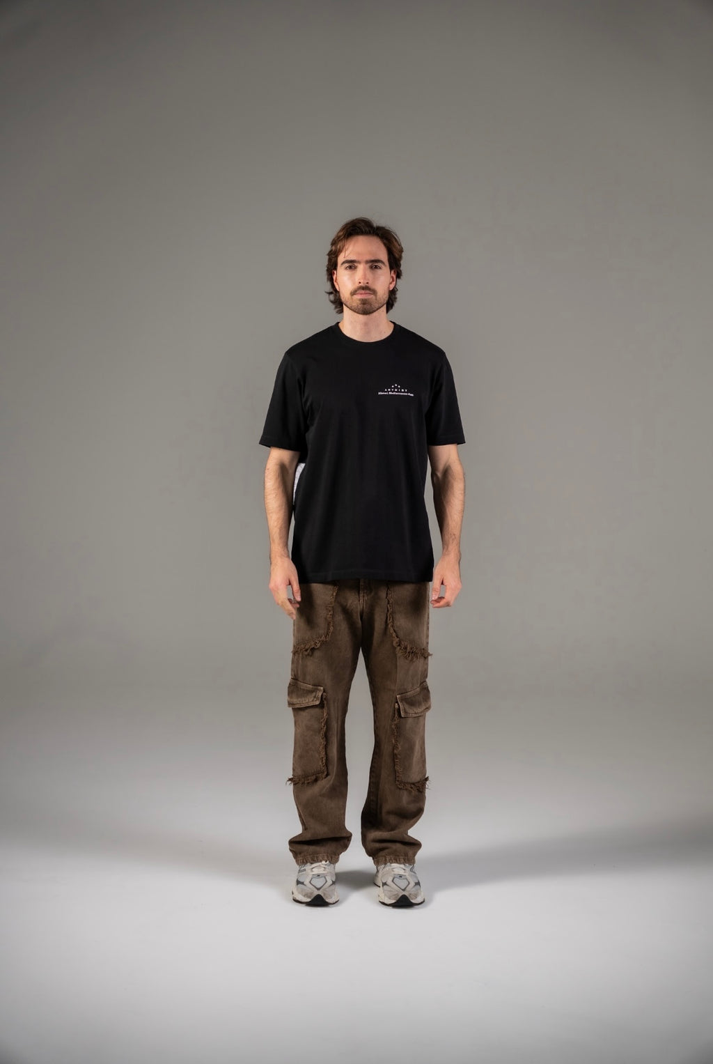 The Hand Black Regular T-Shirt