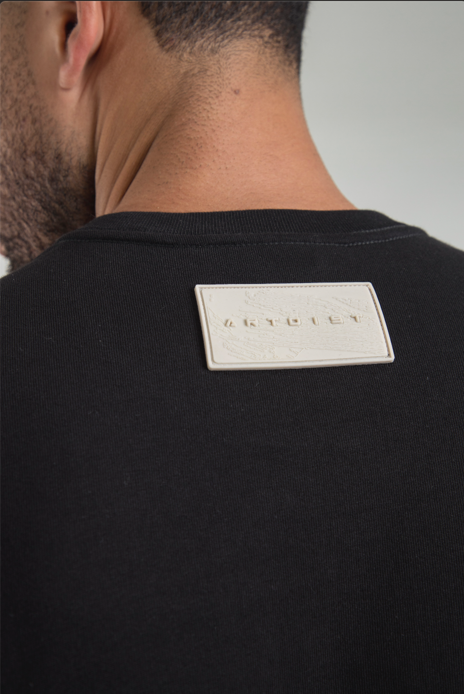 Essence Black Regular Fit T-Shirt