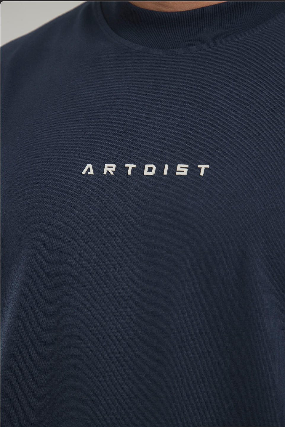 Portico Navy Oversize T-Shirt