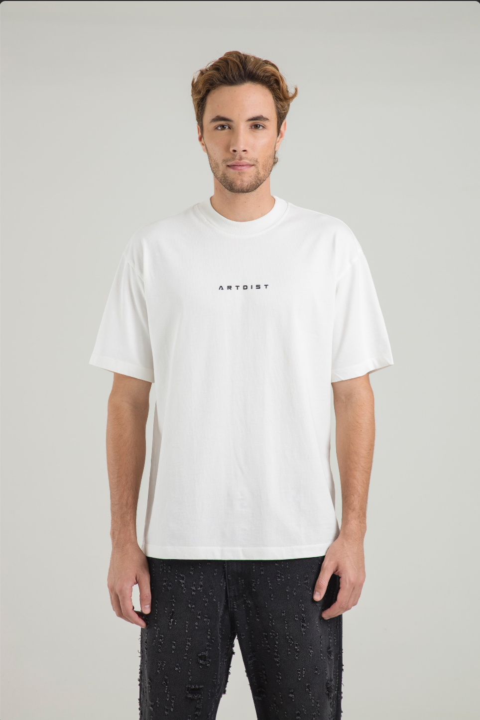 Portico Ivory Oversize Fit T-Shirt