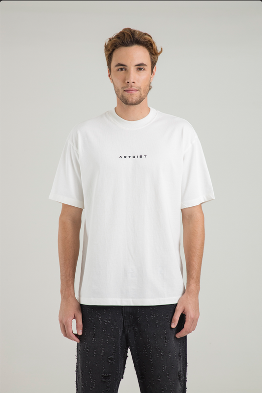 Portico Ivory Oversize Fit T-Shirt