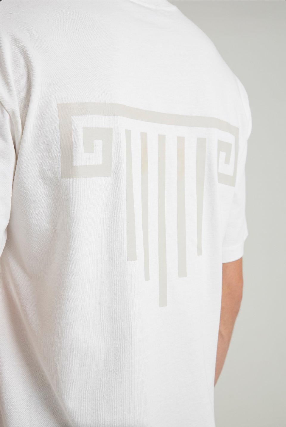 Portico Ivory Oversize Fit T-Shirt
