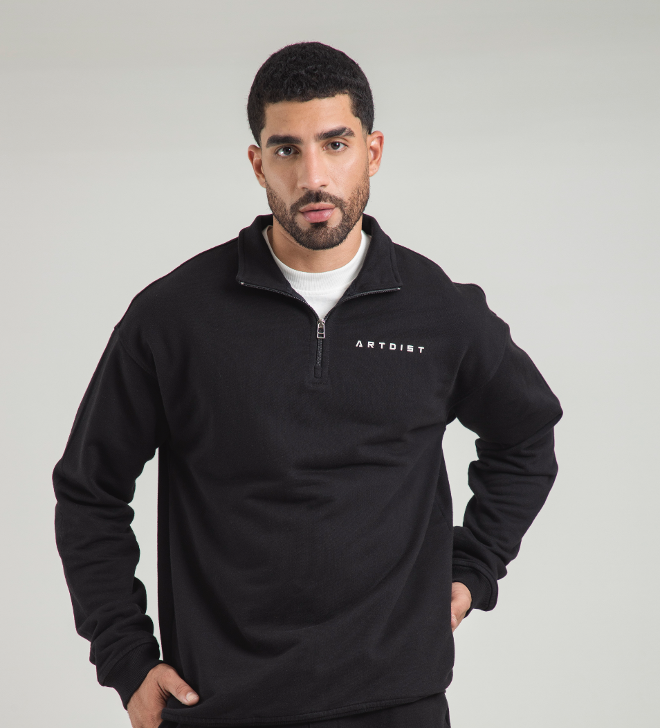 Axis Black Zipper Jacket