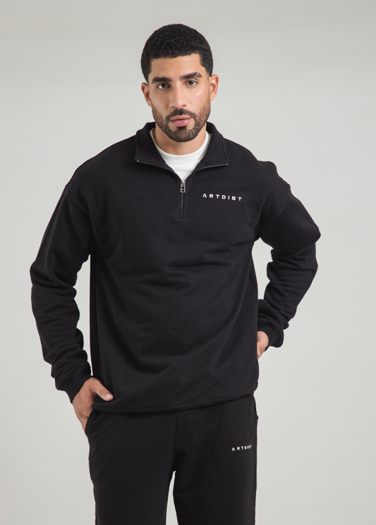 Axis Black Zipper Jacket