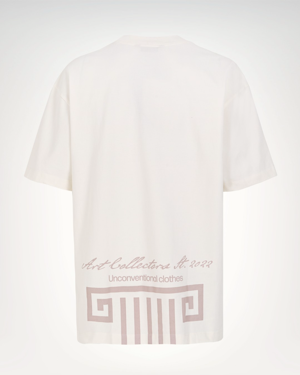 Column Ivory Semioversized Fit T-Shirt
